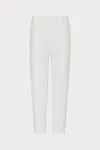 Milly Nicola Cady Pants In Ecru