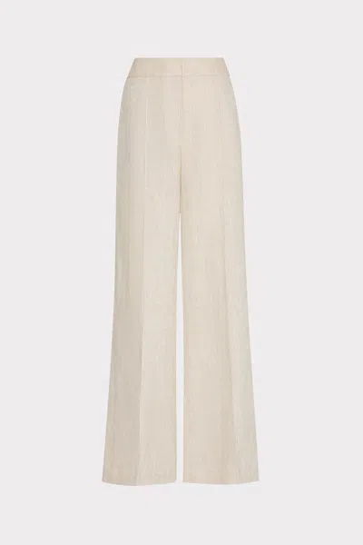 MILLY NOA LINEN TROUSERS PANTS
