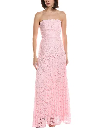 Milly Norelle Maxi Dress In Pink