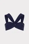 Milly Olivia Draped Bandeau Top
