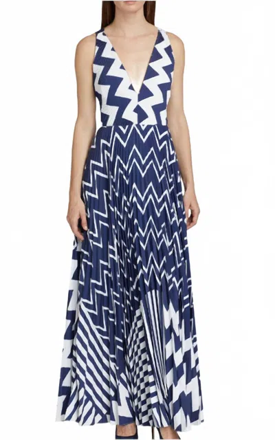 Milly Oria Dress In Blue