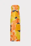 Milly Orion Summer Jacquard Maxi Dress In Multi