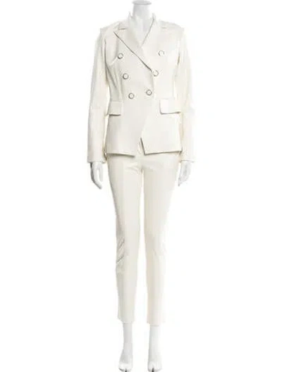 Pre-owned Milly Pantsuit In Neutral