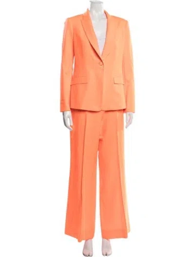 Pre-owned Milly Pantsuit In Orange