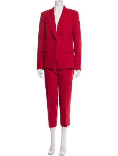 Pre-owned Milly Pantsuit In Red