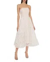Milly Petunia Curled Lace Gown
