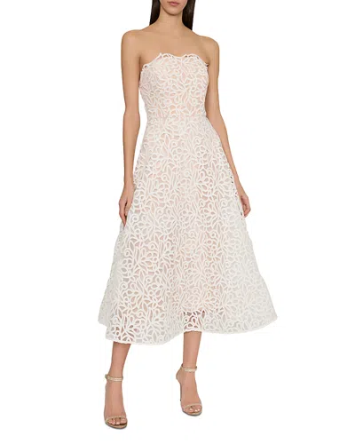 Milly Petunia Curled Lace Gown