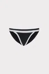 Milly Positano Color Block Bikini Bottom