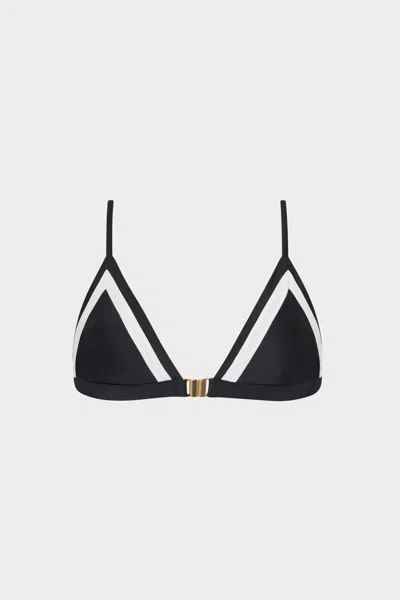 Milly Positano Color Block Bikini Top