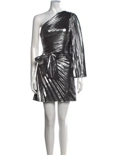 Pre-owned Milly Printed Mini Dress W/ Tags In Multi