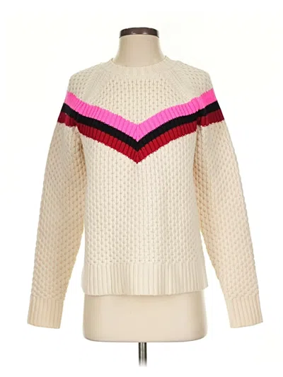 Pre-owned Milly Pullover Sweater In Ivory