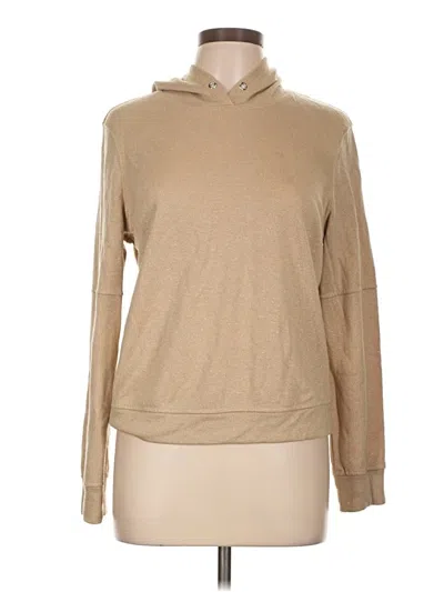 Pre-owned Milly Pullover Sweater In Tan