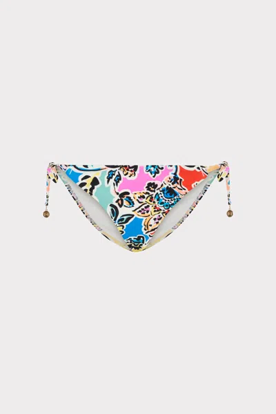 Milly Rainbow Oasis String Bikini Bottom