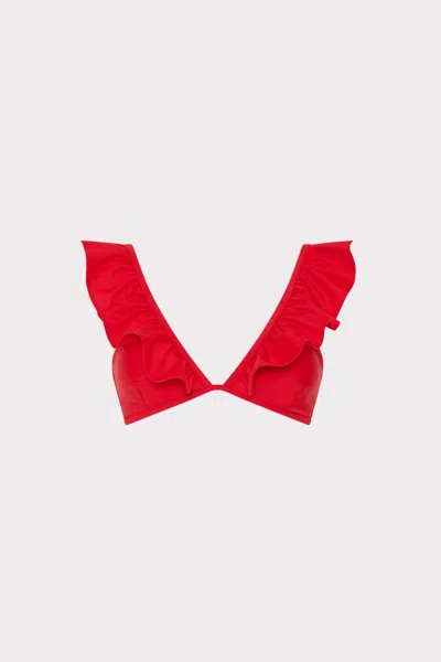 Milly Ruffle Bikini Top