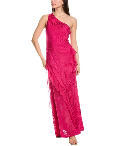 Milly Ryanna Maxi Dress In Pink