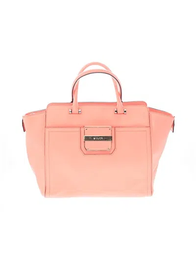 Pre-owned Milly Satchel In Pink