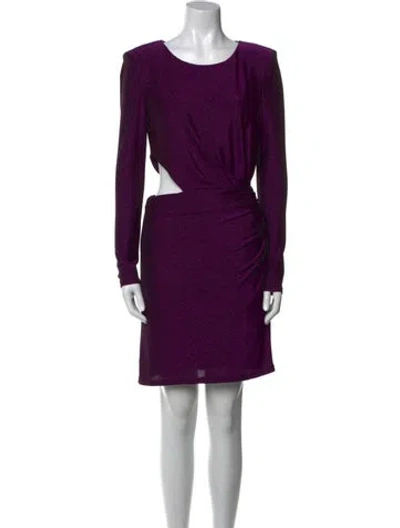 Pre-owned Milly Scoop Neck Mini Dress W/ Tags