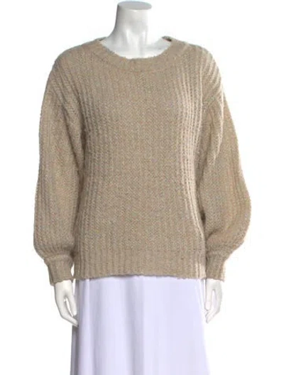 Pre-owned Milly Scoop Neck Sweater