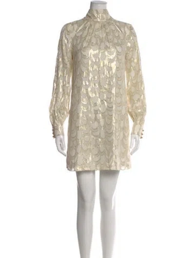 Pre-owned Milly Silk Mini Dress