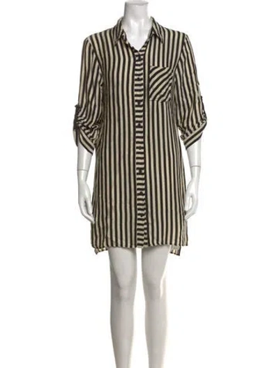 Pre-owned Milly Silk Mini Dress
