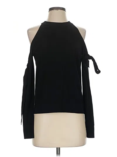 Pre-owned Milly Sleeveless Blouse In Black