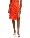 MILLY SUMMER FLORAL LACE SKIRT