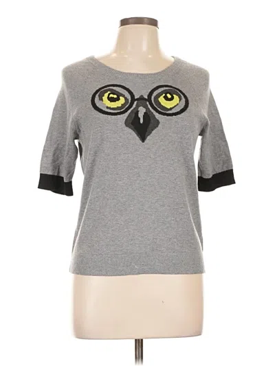 Pre-owned Milly Sweatshirt In Gray