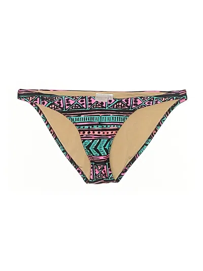 Pre-owned Milly Swimsuit Bottoms In Brown