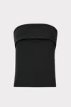 Milly Tuala Cady Sleeveless Top In Black