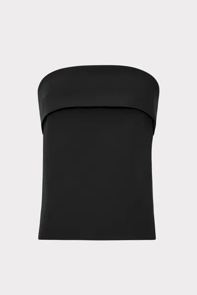 Milly Tuala Cady Sleeveless Top In Black