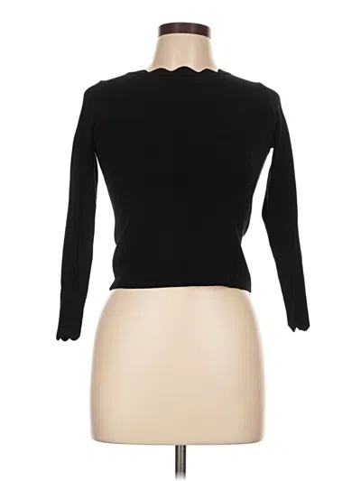 Pre-owned Milly Turtleneck Sweater In Black