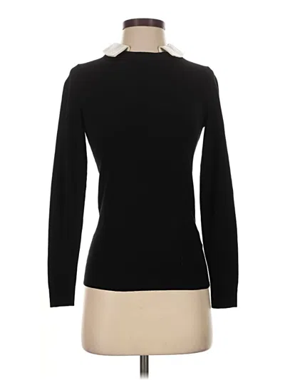 Pre-owned Milly Turtleneck Sweater In Black