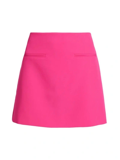 Milly Women's Cady Miniskirt In  Pink