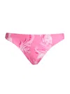 Milly Canopee Bikini Bottom In Pink