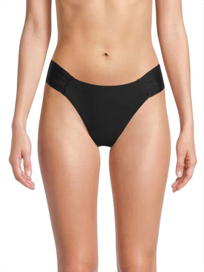Milly Women's Carvico Vita Bikini Bottom In Black