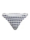Milly Cottage O-ring Bikini Bottoms In Blue