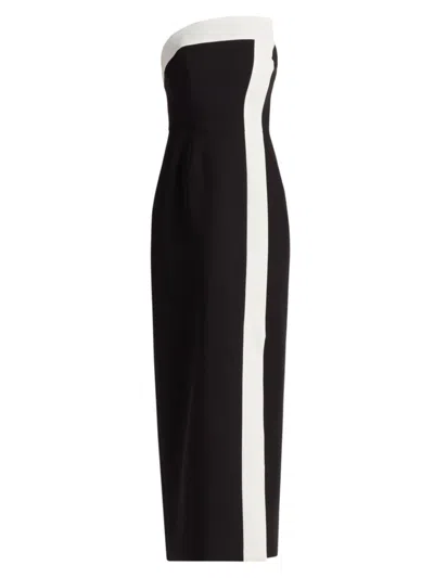 Milly Women's Garcelle Strapless Column Gown In Multi