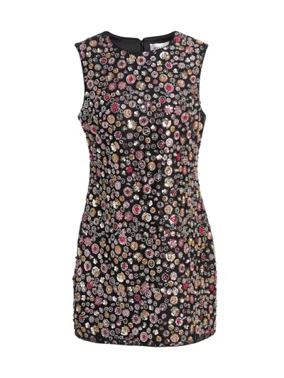 Milly Women's Ivette Gem-embellished Minidress In Multi