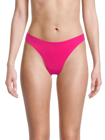 Milly Women's Margot Textured Bikini Bottom