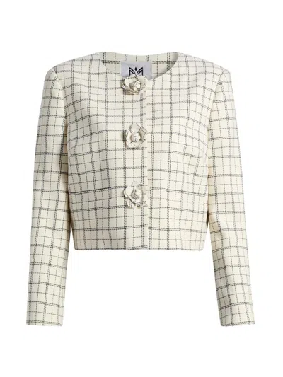 MILLY WOMEN'S MIKA PLAID JACKET