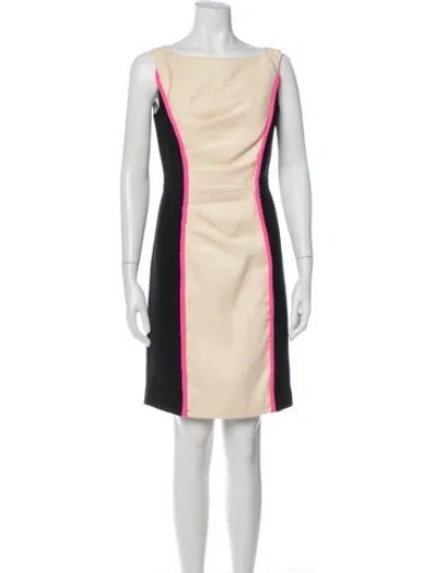 Pre-owned Milly Wool Knee-length Dress