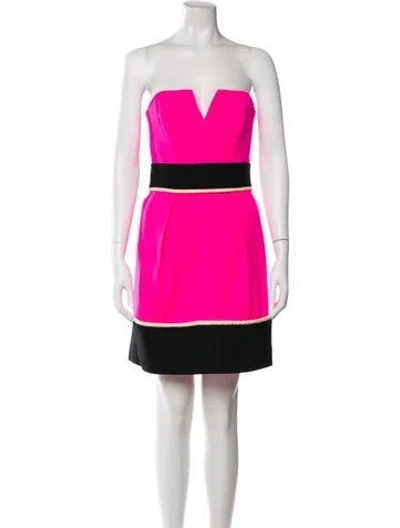 Pre-owned Milly Wool Mini Dress