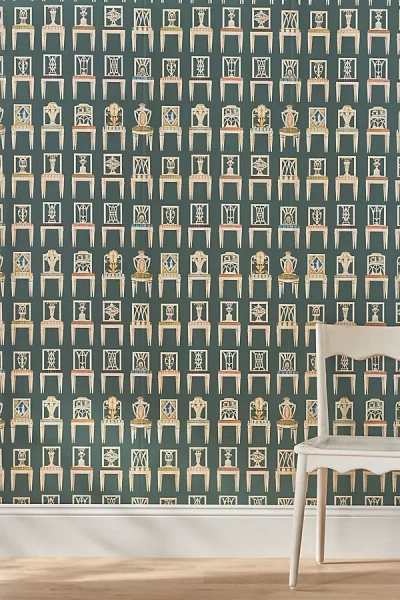 Milola Design Have A Seat Wallpaper In Multi