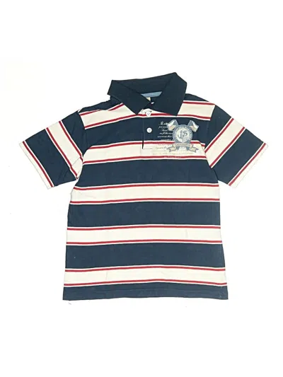 Pre-owned Milon Kids' Short Sleeve Polo Shirt In Blue