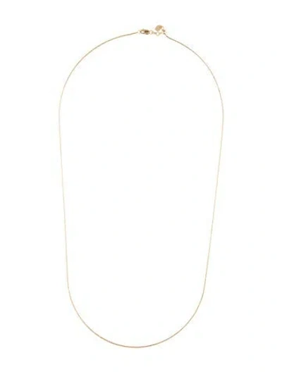 Pre-owned Milor 14k Chain Necklace, 24" In Multicolor