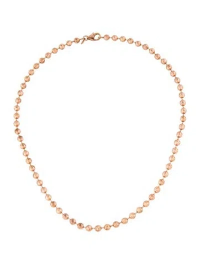 Pre-owned Milor Beaded Station Necklace, 18" In Multi