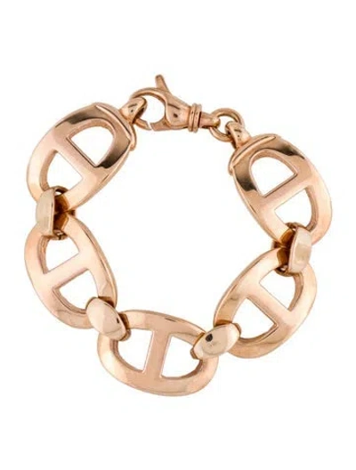 Pre-owned Milor Chain Link Bracelet, 6.25" In Multi