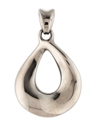 Pre-owned Milor Oval Pendant In Multi