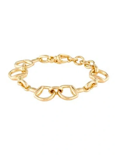 Pre-owned Milor Resin Link Bracelet, 7.75" In Multi