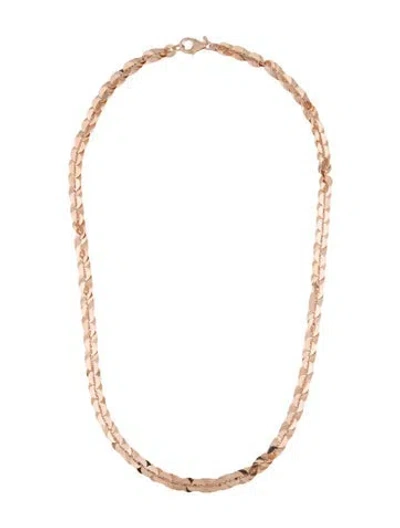 Pre-owned Milor Sequin Chain Necklace, 24" In Multi